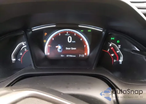 2019 Honda Civic Sport z USA, uszkodzony, nr VIN SHHFK7H49KU223046